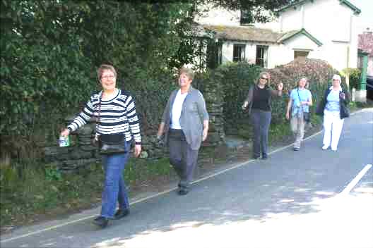 Rovers roving up the hill to Hill Top.