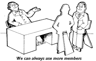 We can always use more members